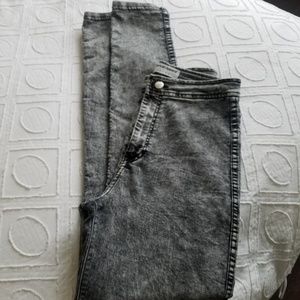 American Apparel Pants - American Apparel Grey Distressed Jeans/Leggings American Apparel Pants - American Apparel Grey Distressed Jeans/Leggings